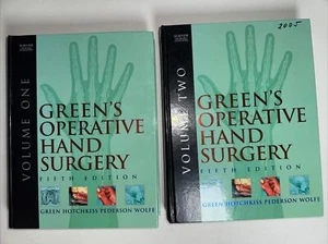 Greens Operative Hand Surgery 2 Volume Set 5th Edition - Picture 1 of 12