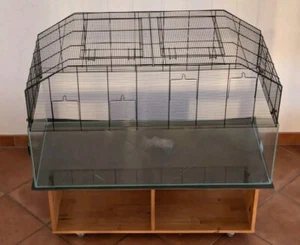 Starterset Renn - Mäuse Käfig Terrarium mit umfangreichem Zubehör - Bild 1 von 5