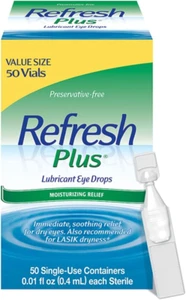 plus Lubricant Eye Drops, Preservative-Free, 0.01 Fl Oz Single-Use Containers, 5 - Picture 1 of 12