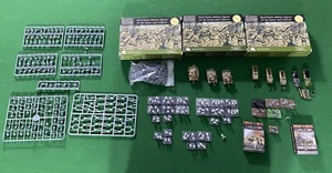 WW2 Flames of War German army - Infantry, Tanks, Half tracks - Picture 1 of 8