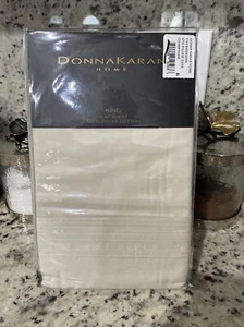 Donna Karan Home 510 Supima Cotton Sateen King Flat Sheet Champagne.Brand New! - Picture 1 of 6