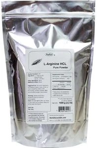 NuSci 100% pure L-Arginine HCl powder 1000g (2.2LB) USP Free Shipping - Picture 1 of 4