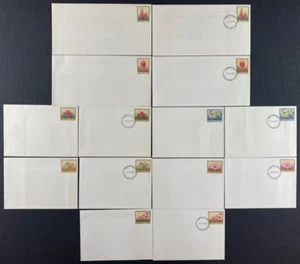 2x Sets 1981 State Floral Emblem 24c: 1x Mint & 1x FDI Postmark (14x PSE Covers) - Picture 1 of 1