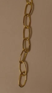 Nuevo accesorio de lámpara ovalada para candelabro de acero calibre 10 de latón #FC995 - Imagen 1 de 4