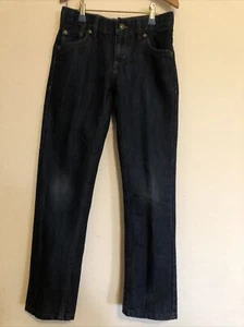 Levi Strauss and Co. slims 511 Boy Dark Blue Jean size I0 waist 25 length 25 EUC - Picture 1 of 4