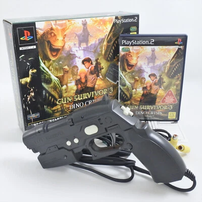 PS2 GUN SURVIVOR 3 Controller 2 Boxed Playstation 2 Work for CRT TV Only 2241 - Image 1 of 4