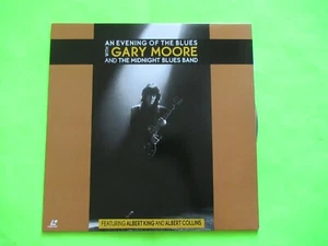 GARY MOORE AN EVENING OF THE BLUES LASERDISC RARE JAPAN JAPANESE - Picture 1 of 2