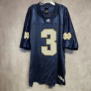 Vintage Adidas Notre Dame Fighting Irish Joe Montana 3 Jersey Men’s XL Sewn - Picture 1 of 9