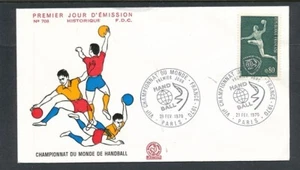 D440671 France FDC World Cup Handball 1970 - Picture 1 of 1