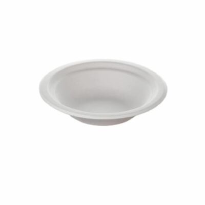 Huhtamaki Compostable Moulded Fibre Chinet Bowls In Paper - Eco Friendly • 22.27£