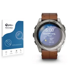 Optic+ Nano Glass Screen Protector for Garmin Fenix 8 (51mm) - Picture 1 of 3