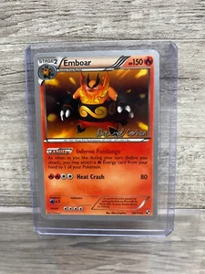 Lightly Played Holo Emboar 20/114 Black and White Regular Pokemon TCG - Picture 1 of 2