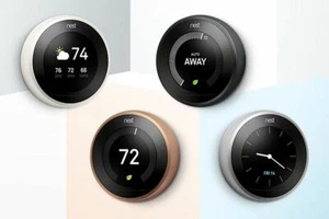 COMPLETE KIT: Google Nest 3rd Generation Learning Thermostat - Choose Color @ - Picture 1 of 46