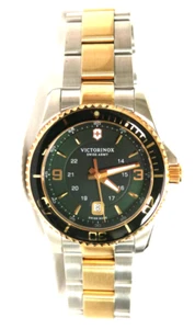 Nuevo reloj para hombre Victorinox Maverick grande cuarzo esfera verde 242008 - Imagen 1 de 6