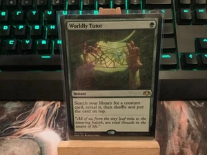 MTG - Magic the Gathering Card - Worldly Tutor - Instant - Dominaria Remastered - Picture 1 of 1