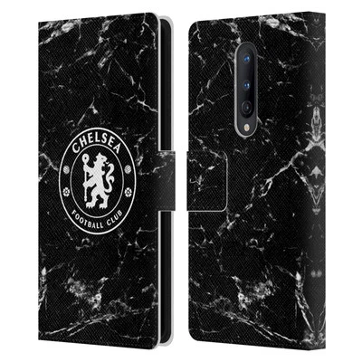 OFFICIAL CHELSEA FOOTBALL CLUB CREST LEATHER BOOK FLIP CASE FOR ONEPLUS PHONES - Image 1 of 4