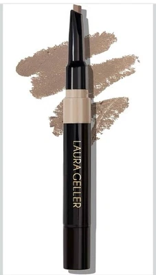 2 of LAURA GELLER SCULPT N STAY Black Waterproof BROW PENCIL & GEL New, Box! - Image 1 of 3