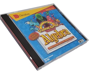 Davidson Learning Algebra CD ROM 1998 Windows Mac Educational Math Blaster - Picture 1 of 5