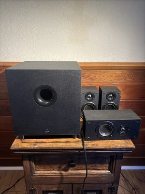 Сабвуфер Monoprice Premium 10565 8 дюймов с 1 центральной и 2 спутниковыми динамиками - Изображение 1 из 4