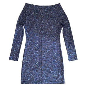 USED YOHJI YAMAMOTO OFF SHOULDER MINI DRESS GOOD M-510E - Picture 1 of 8
