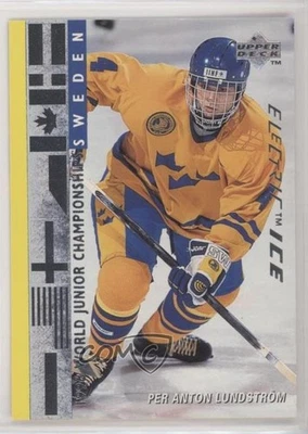 1995-96 Upper Deck Electric Ice Per-Anton Lundstrom Per Anton #562 Rookie RC - Image 1 of 2