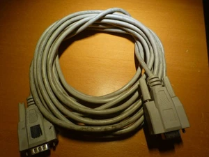 VGA-Kabel Monitorkabel, Computermonitorkabel, Stecker auf Buchse, ca 500 cm - Bild 1 von 4