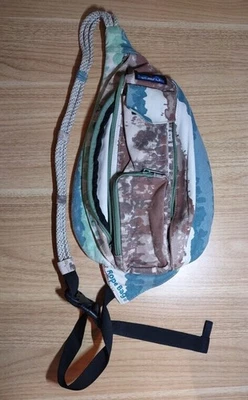 Kavu Rope Sling Bag; Crossbody Pack in Camouflage Colorway - Image 1 of 4