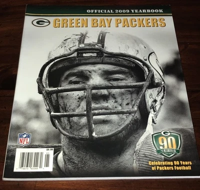2009 Green Bay Packers Yearbook Forrest Gregg Cover - no creases - Image 1 of 2