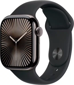 Apple Watch 10 ardoise titane 42 mm 5G MWXG3QF/A neuve cellulaire originale scellée - Photo 1 sur 8