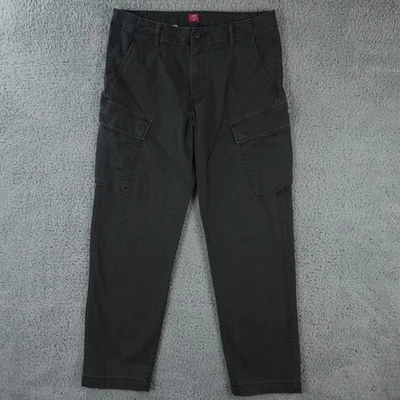 Levis XX Cargo Taper Pants Mens 36x30* Pirate Black Stretch Utility Workwear - Image 1 of 4