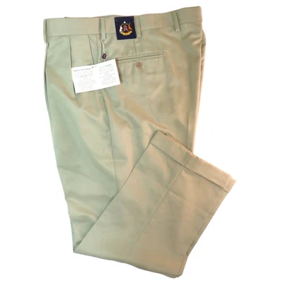 Pantalones Allen Solly Plisados Puños Microfibra Para Hombre 40x30 Beige Comodidad ¡NUEVOS! Foto 1 de 4