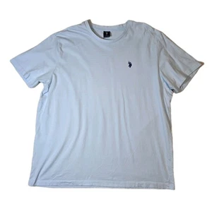 U.S. Polo Assn. T-Shirt Men’s XXL Blue Short Sleeve Crew Neck Cotton Logo Tee - Picture 1 of 6