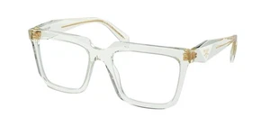 PRADA PR A19V 14R1O1 Transparent Mintgrün Damen 54mm Brille - Bild 1 von 19