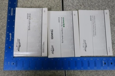 Chevy Silverado 1500 híbrido manual del propietario 2012 juego de libros 12 envío gratuito OM903 Foto 1 de 2