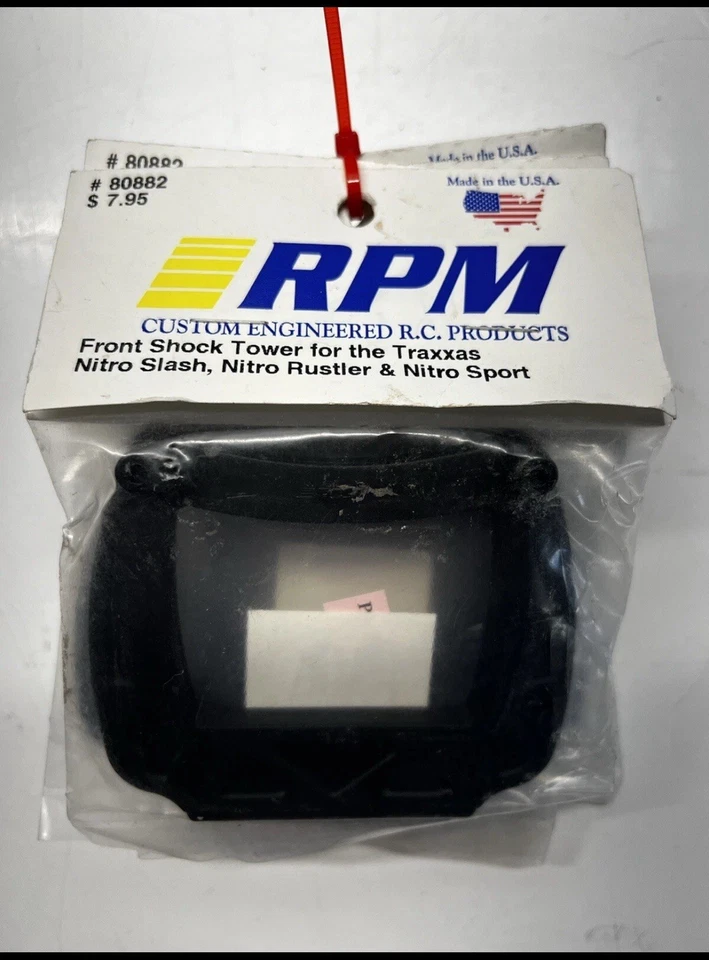 Rpm Traxxas Front Shock Tower Nitro Slash Nitro Rustler Nitro Sport #80882 - Image 1 of 1