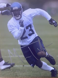 Marcus Trufant Signed Seattle Seahawks 8x10 Photo Autographed Picture - Picture 1 of 2