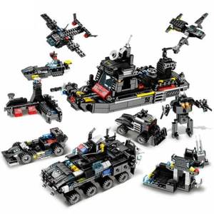 695pcs Swat Police Command Vehicle Model Building Blocks sets Bricks Toy for Kid - Picture 1 of 2