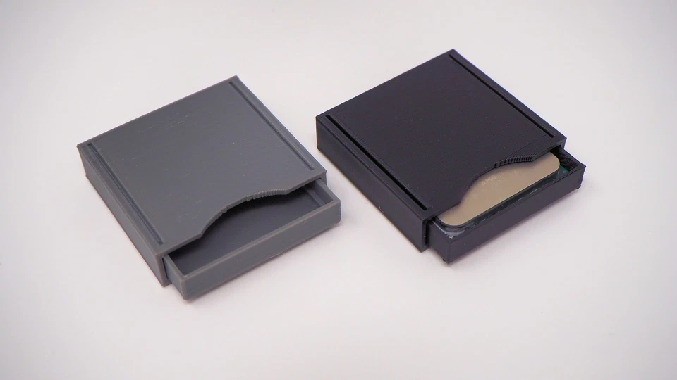 ETECH4US 3D printed AMD CPU Protector Case Holder AMD for AM2 AM3 AM4 Stackable