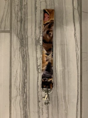 Llavero Llavero Perro Tela Muñequera Muñeca Cordón Correa Llavero Foto 1 de 2