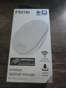 iHome WIRELESS OPTICAL MOUSE for MAC & PC USB-C USB-A Macbooks OS Windows Laptop - Picture 1 of 5