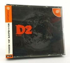 D no shokutaku 2 d2 warp-sega dreamcast japanese version japan complete spin card