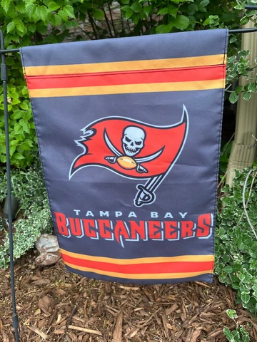 Tampa Bay Buccaneers Double Sided Garden Flag Banner 12 x18 Cover