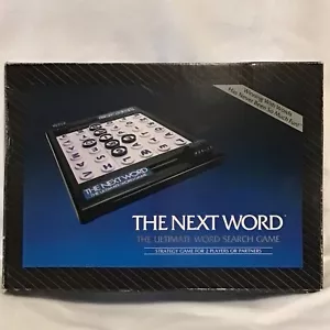 New! THE NEXT WORD Ultimate Word Search Game 1987 Intuitive Marketing, LTD - Picture 1 of 7