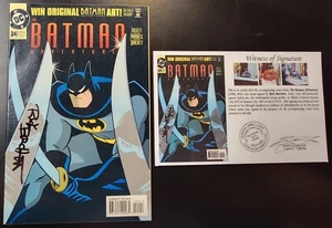 The Batman Adventures (1992) #24 SIGNED by Rick Burchett with Notarized WOS - Picture 1 of 6
