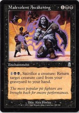 Malevolent Awakening *PLAYSET* Magic MtG x4 Odyssey SP