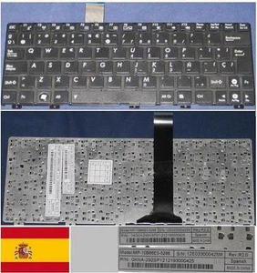 Keyboard qwerty Spanish ASUS 1015PED MP-10B66E0-5288 OKNA-292SP12 04GOA292KSP01 - Picture 1 of 1