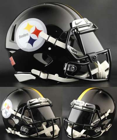 PITTSBURGH STEELERS NFL Riddell SPEED Full Size Authentic Football Helmet Cover