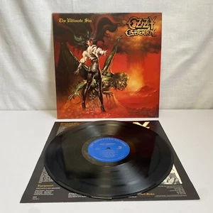 Ozzy Osbourne The Ultimate Sin 1986 Vinyl OZ 40026 LP Record - Foto 1 di 9
