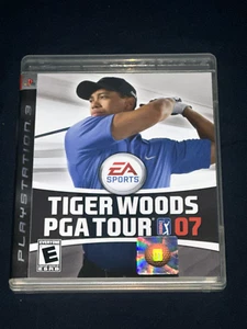 SONY PLAYSTATION 3 PS3 Tiger Woods PGA Tour 07 EA Sports+ Manual Complete TESTED - Picture 1 of 4
