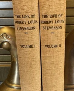 Das Leben des Robert Louis Stevenson Vol. I & II von Graham Balfour 1908 Portraits - Bild 1 von 12